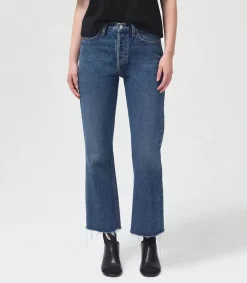 Outlet Jean Mid Rise Relaxed Boot Sphere Femme Bas