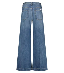 Jean Nadia Palazzo Bleu Delave Femme Bas