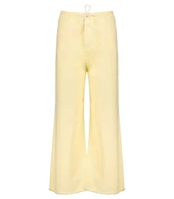 Jean Oversize Jaune Pale Femme Bas