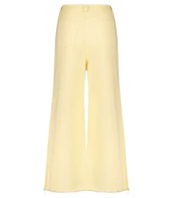 Jean Oversize Jaune Pale Femme Bas