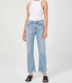 Clearance Jean Relaxed Boot Curio En Coton Bio Femme Bas