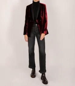 Hot Jean 90S High Rise Loose Faded Coal Femme Bas