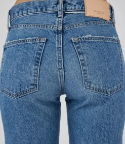 Hot Jean Seagraves Straight Light Blue Femme Bas