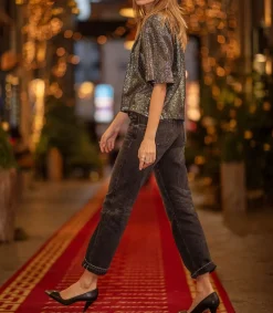 Online Jean Tokyo Paint It Black Femme Bas