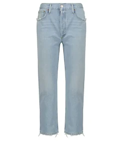 New Jeans Riley High Rise Straight Crop Reputation Femme Bas
