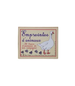 New Jeu De Cartes "Empreintes D'Animaux" Jeux & Jouets
