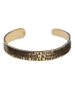 Sale Jonc "Genese" En Vermeil Femme Bracelets