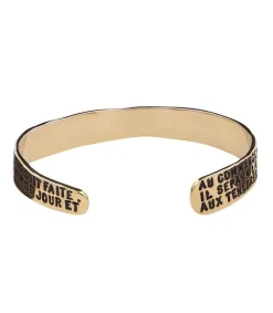 Sale Jonc "Genese" En Vermeil Femme Bracelets