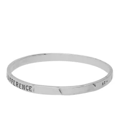 Online Jonc "Love Is When Differences Make No Difference" Femme Bracelets