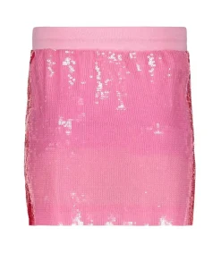 Best Jupe A Sequins Roses Femme Bas