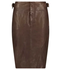 Hot Jupe En Cuir Bertille Femme Bas