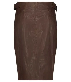 Hot Jupe En Cuir Bertille Femme Bas