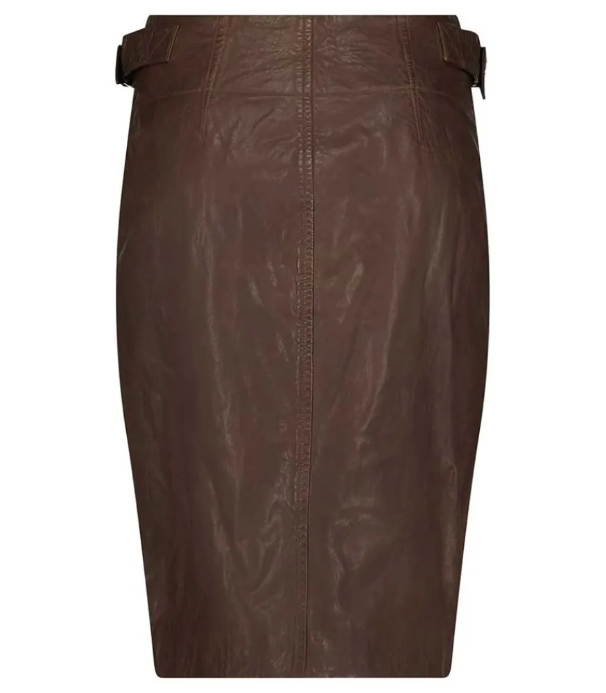 Hot Jupe En Cuir Bertille Femme Bas