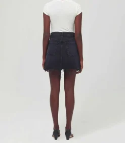 Online Jupe En Jean Criss Cross Hitchhike Femme Bas