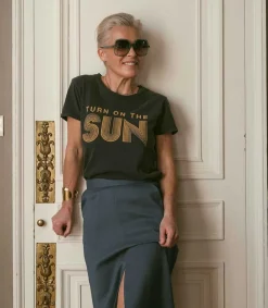 Best Jupe Monica Bleu Nuit X Jane De Boy Femme Bas