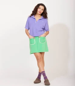 Hot Jupe Seville Menthe Femme Bas