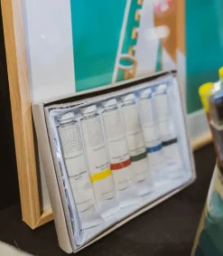 Hot Kit De 6 Tubes D'Acrylique Petite Papeterie