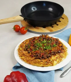 New L'Incroyable Poele Anti-Adherente 28 Cm Graphite Ustensiles & Accessoires