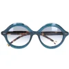Clearance Lunettes Violette Bleu Canard Femme Lunettes
