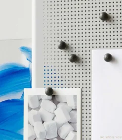 Sale Magnets En Bois - Kit De 12 Déco De Bureau