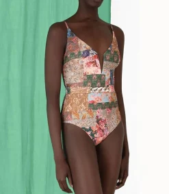 Hot Maillot De Bain Une Piece Devi Plunge V Wire Femme Maillots De Bain