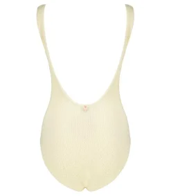 Hot Maillot De Bain Une Piece Riva Vanilla Femme Maillots De Bain