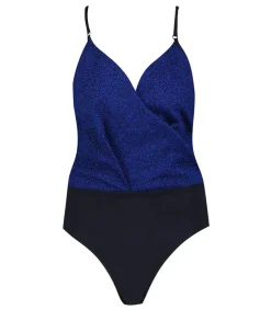 Best Maillot De Bain Une Piece Helio Deep Blue Femme Maillots De Bain