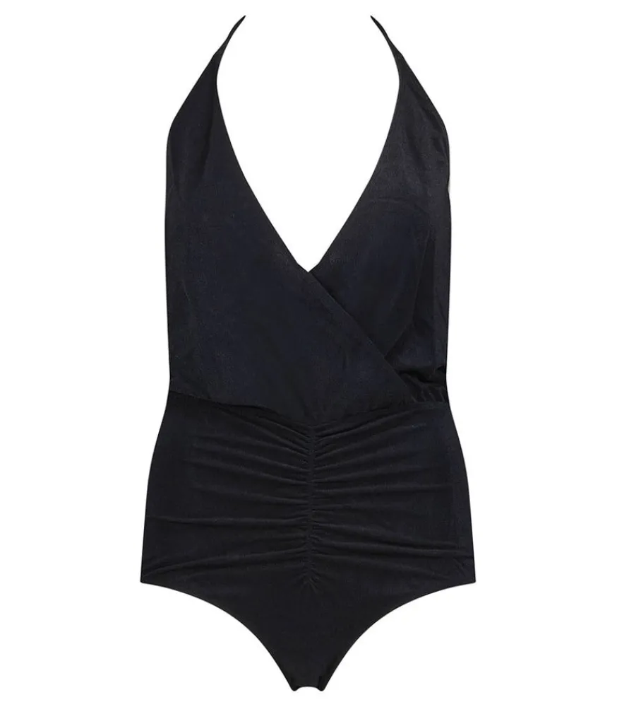 Hot Maillot De Bain Une Piece Falcon Noir Femme Maillots De Bain
