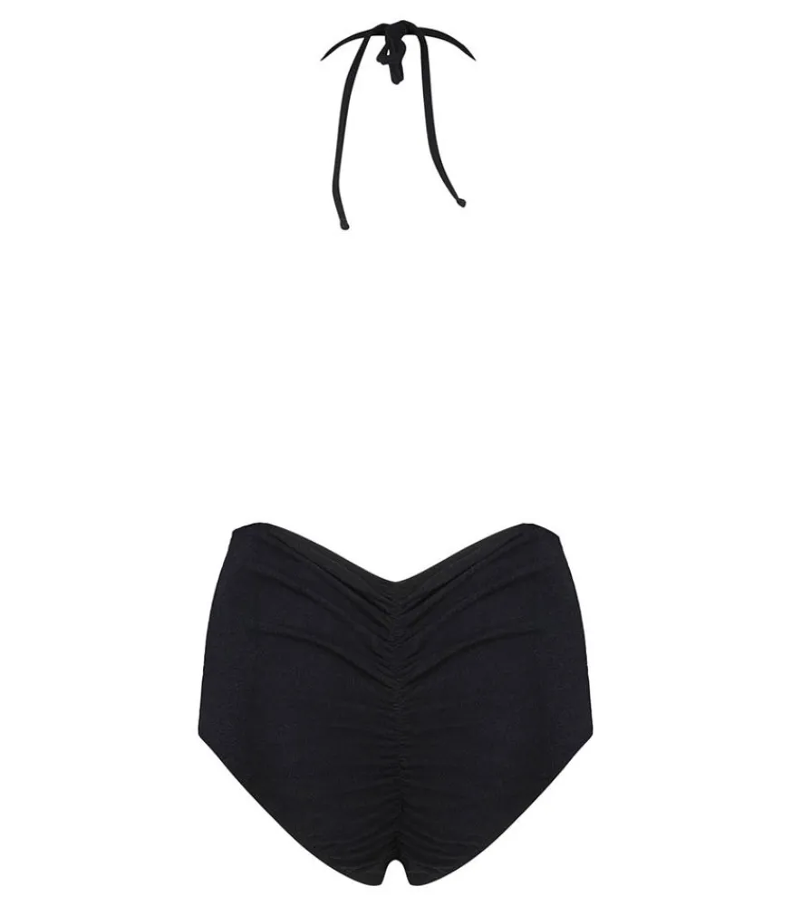 Hot Maillot De Bain Une Piece Falcon Noir Femme Maillots De Bain