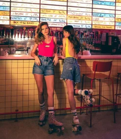 Maillot De Bain Une Piece Aerobic Tinto Tuchsia Femme Maillots De Bain