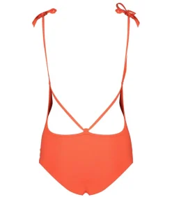 Best Maillot De Bain Une Piece Swan Orange Femme Maillots De Bain