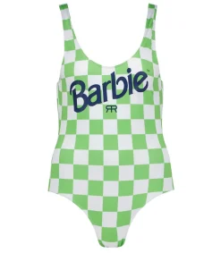 Discount Maillot De Bain Une Piece Parmela Barbie Menthe Femme Maillots De Bain