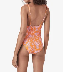 Hot Maillot De Bain Une Piece Orion Tropicana Orange Femme Maillots De Bain