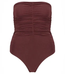 New Maillot De Bain Une Piece Ilhas Cerise Femme Maillots De Bain