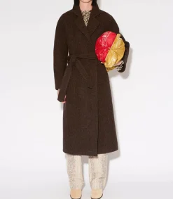 Discount Manteau Lennon Max Choco Femme Manteaux & Vestes