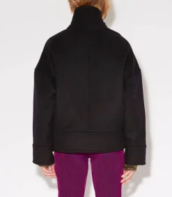 Best Manteau Luxe Craig Noir Femme Manteaux & Vestes