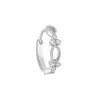 Online Mini Creole Volupte Or Blanc Femme Boucles D'Oreilles
