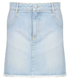 Online Mini Jupe En Jean Light Blue Femme Bas