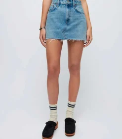 Best Mini-Jupe En Jean 90S Femme Bas