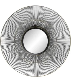 Hot Miroir Rond Files L En Bronze Mobilier