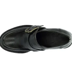 New Mocassins A Talons Patrizia Cuir Kaki Femme Mocassins