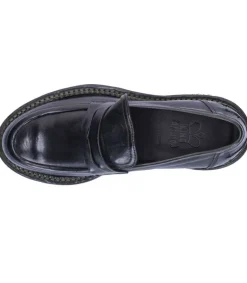 New Mocassins En Cuir Kaki Femme Mocassins