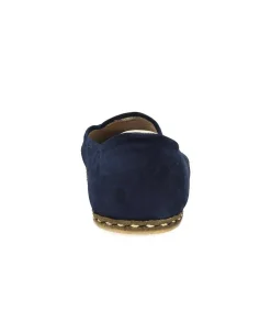 Online Mocassins Classique Homme Cuir Suede Bleu Marine Homme Mocassins