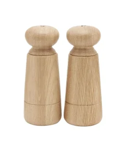 New Moulin A Sel Et A Poivre En Chene Salières & Poivrières