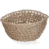 Outlet Panier Guipure 100% Papier Recycle Naturel Rangements