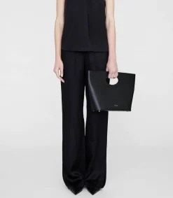 Sale Pantalon Aden Noir Femme Bas