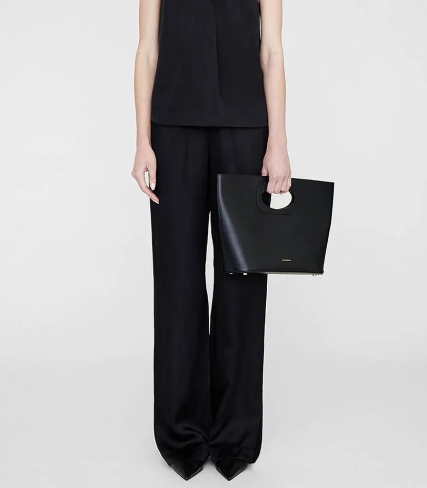 Sale Pantalon Aden Noir Femme Bas