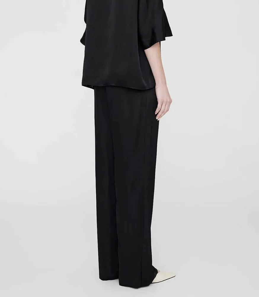 Sale Pantalon Aden Noir Femme Bas