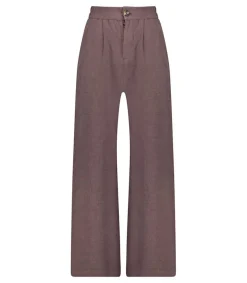 Pantalon Alba Chocolat Femme Bas