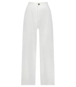Hot Pantalon Alba Naturel Femme Bas